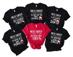 Christmas Shirt, Most Likely To Shirt, Matching Christmas Shirt, Christmas Party Shirt, 2024 Family Christmas Shirt, Christmas Pajamas , Most Likely to Christmas Shirt, Group Christmas Shirts, Matching Christmas Shirt, Funny Christmas Party Shirt, Family Reunion Christmas Shirt, Most Likely Shirt, Family Matching Custom Christmas Shirts, Most Likely To Shirt, Funny Christmas, Christmas Gifts, Christmas Shirt, Matching Christmas Shirt, Christmas Shirt, Christmas Gifts, Christmas Pajamas, Christmas Shirts, Family Christmas, Family Gifts,Merry Christmas, Most Likely to Shirt, Christmas Sweatshirt, Family Shirts, Funny Christmas, Matching Christmas,Dear Santa Shirt, Most Likely Dear Santa Shirt -Please check all color and size charts before ordering. Since all shirts are custom made according Family Reunion Christmas, Group Christmas Shirts, Custom Christmas Shirts, 2024 Family, Christmas Party Shirt, Matching Christmas Shirts, Christmas Party Shirts, Expensive Gifts, Santa Shirts