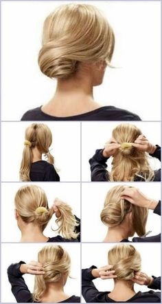 Les 25 Plus Beaux Tutoriels Coiffure Etape Par Etape Sanggul Modern, Competition Hair, Pinterest Hair, Party Hairstyles, Homecoming Makeup, Hair Dos, Messy Bun, Hair Designs