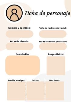 a poster with different types of people in spanish