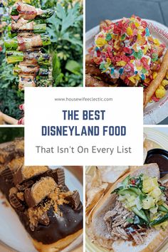 the best disney land food that isn't on every list in this postcard