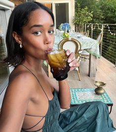 Laura Harrier, Magnolia Park, Dinner Party Summer, Black Femininity, Light Of The World, Summer Dinner, Girly Things, No. 2, Dinner Party