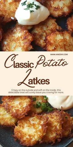 the cover of classic potato cakes