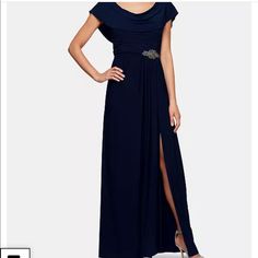 Brand New With Tag. Purchased For A Wedding And Did Not Wear. Dress Is Maroon. Petite Evening Dresses, Navy Evening Dresses, Garden Party Dresses For Women, Evening Dresses Uk, Dresses For Women Over 50, Garden Party Dresses, Evening Dresses With Sleeves, Long Formal Dress, Alex Evenings