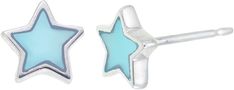 Amazon.com: Boma Jewelry Sterling Silver Blue Mother of Pearl Star Stud Earring: Clothing, Shoes & Jewelry Angel Wings Jewelry, Moon Studs, Fine Silver Jewelry, Star Earrings Stud, Jewelry Sterling Silver, Earring Jewelry, Star Studs, Jewelry Companies, Silver Stars