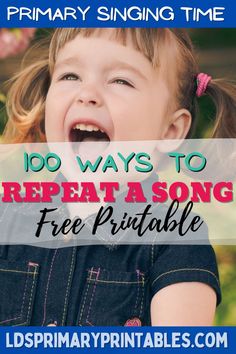 Primary Singing Time Ideas, Lds Object Lessons, Lds Primary Songs, Elementary Choir, Singing Time Ideas, Lds Music, Choir Teacher, Primary Program, Primary Chorister