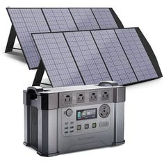 the solar panel is attached to an electronic device