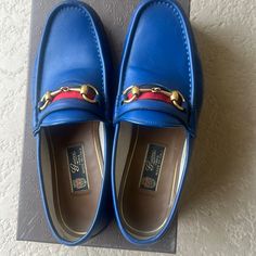 Gucci In Great Condition Gucci Loafer Blue, Shoes Gucci, Snoop Dogg, Gucci Shoes, Loafer Shoes, Limited Time, Men's Shoes, Color Blue, Loafers