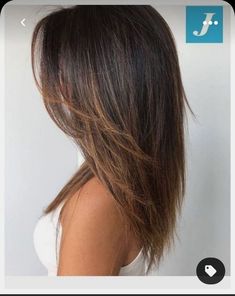 Hair Inspiration Medium, Medium Length Hair Straight, Medium Length Hair With Layers, Long Layered Haircuts, Hair Model, Short Straight Hair, Long Straight Hair