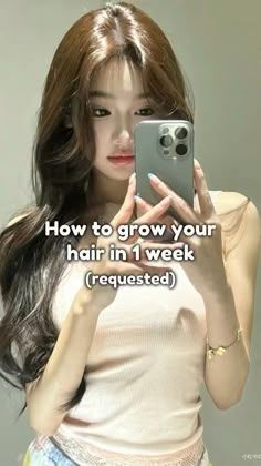 How To Grow Ur Hair In A Week, Hair Routine To Grow Hair, Easy Tips For Hair Growth, How To Make Hair Longer Faster, Make Ur Hair Grow Faster, Tips For Good Hair, How To Make Hair Grow Faster In A Week, How To Get Longer Hair In A Week, How To Grow Hair In A Week