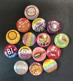 1” Pride Buttons · geothebio · Online Store Powered by Storenvy Lgbtq Quotes, Lgbt Humor, Lgbtq Funny, Lgbtq Flags, Lgbt Love, Lgbt Art, Cool Pins, Lgbt Pride, Pride Month