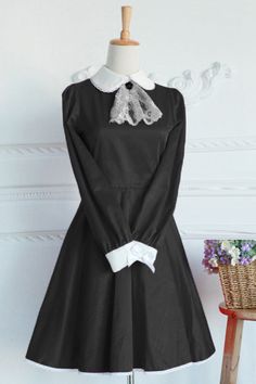 This is a customized item, could be shipped out in 3-4 working days SKU: LIN00177 Fabric: Cotton Style types: Gothic Lolita Season: Spring, Summer, Autumn, Winter Notice: Any of the accessory is not included. Size(IN) Bust Waist Height S 33.86-35.04 25.98-27.17 62.99-64.96 M 35.83-37.01 27.95-29.92 64.96-66.93 L 38.19-40.94 31.10-33.07 66.93-68.90 XL 42.13-44.09 33.86-35.83 68.90-70.87 2XL 46.46 37.80 70.87-72.83 Contemporary Clothes, Cotton Doll, Doll Collar, Korean Casual Outfits, Royal Blue Dresses, Cosplay Dress, Cheap Fashion, Lolita Dress, Edgy Outfits