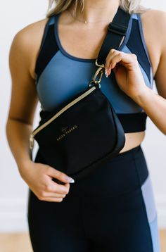 The Maven Thread 3-in-1 Crossbody Bag was designed with you in mind. Whether you're going to the gym, school, or Disneyland we've got you covered. Features 3 Uses - Crossbody Bag, Fanny Pack, Messenger Bag Includes Bag, 1 Adjustable Elastic Strap, 1 Thin Adjustable Strap Fun Accent Interior Liner Fabric Back Exterior Z Cross Over Bag, Gym School, Workout Headband, Crossbody Bags For Travel, Sporty Outfits, Everyday Bag, Black Cross Body Bag, Going To The Gym, 3 In 1