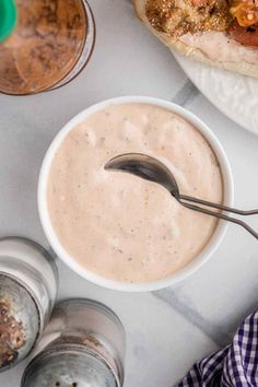 A small bowl of remoulade sauce with a spoon resting in it. Breakfast Burrito Sauce Recipe, Breakfast Burrito Sauce, Burrito Sauce Recipe, Burrito Sauce, Low Calorie Sauces, Easy Breakfast Dishes, Burrito Recipes, Burrito Recipe Chicken, Best Burrito