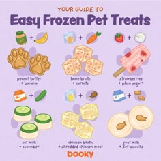 the ultimate guide to easy frozen pet treats