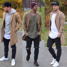 via menstylica | source Fashion Network, Swag Outfits Men, 2017 Fashion Trends, Popular Mens Fashion, Mens Winter Fashion, Different Outfits