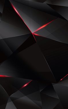 an abstract black and red wallpaper with some light coming from the top right corner