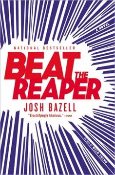 the book cover for beat the reader by joseph bazell, with an abstract background