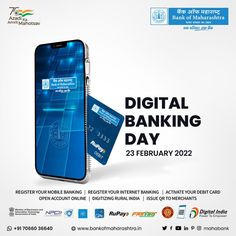 Digital Banking Day Banking Advertising, Kings Day, Online Banking