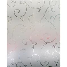 an image of a white wall with swirls on it