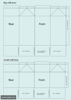 the box is cut out and ready to be used as a template for an origami house