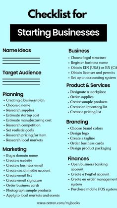 Start up Business Checklist Small Business Ideas Startups, Small Business Marketing Plan, Business Plan Outline, Small Business Bookkeeping, Bookkeeping Business, Startup Business Plan, Creating A Business Plan, Successful Business Tips