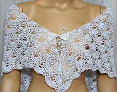 Wedding Capelet, Shawl Wedding, Bridesmaid Shawl, Bridal Shawl, Wedding Shawl, Handmade With Love, Crochet Shawl, Unique Items, Shawls And Wraps