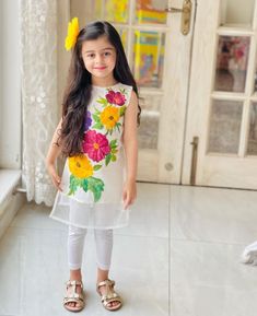 Baby Girl Eid Dress, Eid Dress Design, Baby Fancy Dress, Eid Dress, Kids Party Wear Dresses