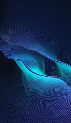 an abstract blue background with wavy lines