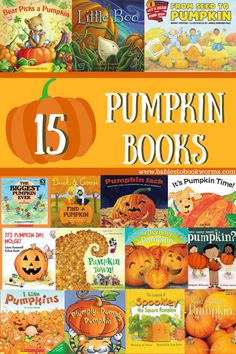 pumpkin books with the title 15 pumpkin books