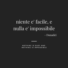 a black and white photo with the words, nothing is possible in french on it