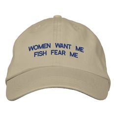 Fish Fear Me, Pebble Beach California, California Gifts, Embroidered Hat, Embroidered Baseball Caps, Flagstaff, Embroidered Hats, Baseball Hat, Sedona