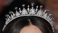 Tiara Aesthetic, Fringe Tiara, Victoria Of Sweden, Royal Crown Jewels, Royal Crowns, Silver Tiara, Royal Tiaras, Diamond Tiara, Crown Princess Victoria