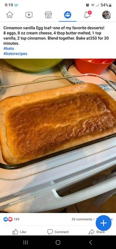 a toaster oven filled with bread on top of a counter