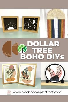 dollar tree boho diys are easy to make