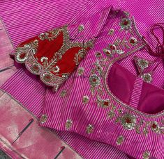 Blouse Designes, Wedding Blouses, Indian Wardrobe, Maggam Blouses, Maggam Blouse, Embroidery Blouses, Cutwork Blouse