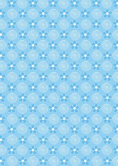 an abstract blue background with circles and stars