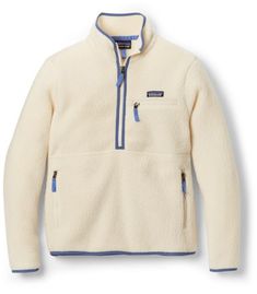 Patagonia Retro Pile Marsupial Fleece Pullover - Women's | REI Co-op Womens Hiking Outfits Summer, Patagonia Retro Pile Fleece, Patagonia Womens Fleece, Patagonia Retro Pile, Patagonia Quarter Zip, Patagonia Retro, Patagonia Fleece Pullover, Hiking Outfit Women, Patagonia Pullover