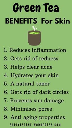 Natural Remedies For Acne, Green Tea Benefits Health, Invest In Your Skin, Remedies For Acne, Food Health Benefits, Natural Acne Remedies