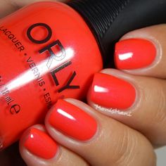 Orly fireball Adrenaline Rush, A Bag, Beautiful Nails, A Month, Nails Inspiration, Rush