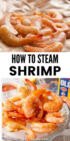 how to steam shrimp in a glass bowl