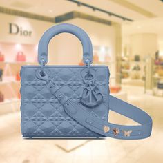 The Lady Dior My ABCDior bag epitomizes Dior's vision of elegance and beauty. Sleek and refined, the timeless creation is crafted Cannage calfskin and showcases a graphic interpretation of the House's iconic motif. Tonal matte metal D.I.O.R. charms offer an elegant allure. The small, unique design may be personalized with badges placed on its shoulder strap and can be carried by hand or crossbody. Wide, adjustable and customizable shoulder strap with three badges included. The shoulder strap can accommodate up to six badges in total. Interior zip pocket and patch pocket The bag may be paired with different embroidered straps Dust bag included Made in ItalyCOMPOSITIONCannage CalfskinProduct code:M0538INEA_M90BSIZE GUIDE WIDTH×HEIGHT×DEPTH：20 x 17 x 8 cm Lady Dior My Abcdior Bag, Dior And I, Small Lady, Handbag Wallet, Timeless Handbag, Wallet Accessories, Diaper Backpack, The Lady, Luxe Fashion