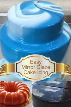 an easy mirror glaze cake icing recipe