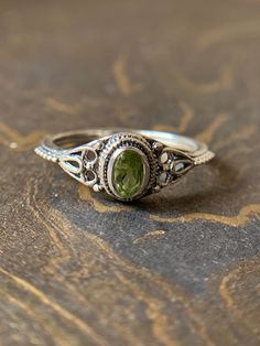 Minimalistic Ring, Engagement Ring Gemstone, Green Jewellery, Jewellery Ring, Indie Jewelry