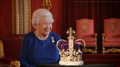 the queen has been appointed with st edward's crown pictured for the first time since coronation in 1953, as part of a new bbc document