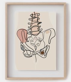 Anatomy Line Art, Spine Art, Pelvis Anatomy, Anatomy Artwork, Pelvic Bone, Lumbar Spine, Future Office, Orthopedic Surgeon, Abstract Art Collection