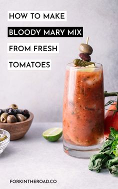 Fresh Tomato Recipes, Perfect Brunch, Brunch Cocktails, Homemade Diy, Easy Brunch, Garden Recipes, Drinks Alcohol Recipes, Tomato Recipes, Alcohol Recipes