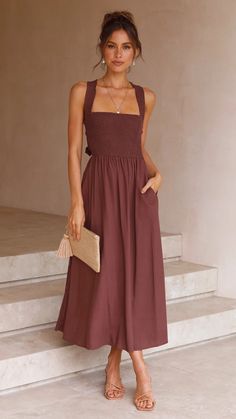 TH00998-7 Sleeveless Linen Dress, Fancy Fashion, Summer Linen Dresses, Elegant Maxi Dress, Flowing Dresses, Sling Dress, Maxi Robes, Spring Summer Dress, Midi Dress Sleeveless