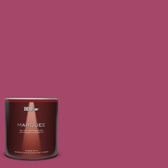 a can of behro marjoiee paint on a dark purple background