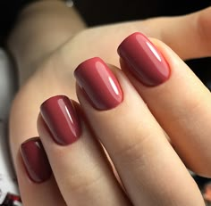 Rumour is a true mauve; a very neutral red. Award Winning Gel Polish! This incredible 100% pure colored gel is created by Akzentz amazing team of chemists to be completely solvent free, long lasting and easily applied! This unique formula provides numerous benefits: Easy Application - The product is not runny so it stays where you apply it. Odor Free - Absolutely NO smell. Does not smell like nail polish, since it is polish free. Flexibility and Strength - Typical gel polish made with polish in Elegant Nails, Soak Off Gel, Gorgeous Nails, Uv Led, Nail Manicure, Nail Art Design, Red Nails, Natural Nails, Essie