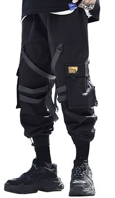 PRICES MAY VARY. [ Mens Techwear Cargo Pants Size Chart ] : It's different from US size ! It's different from US size ! It's different from US size ! S(27)=Waist 27-28" --- M(28)=Waist 28-29" --- L(29)=Waist 29-30" --- XL(31)=Waist 31-32" --- XXL(32)=Waist 32-33" --- 3XL(34)=Waist 34-36" --- 4XL(36)=Waist 36-38" --- 5XL(38)=Waist 38-40" --- [ Streetwear Cargo Pants Size Info ] : Attention:all the size data are about garment measurements, NOT body measurements. Please choose the one a bit larger Mens Streetwear Urban, 1970s Mens Fashion, Urban Techwear, Techwear Cargo Pants, Mens Techwear, Fabric Of The Universe, Casual Techwear, Cyberpunk Streetwear, Techwear Men